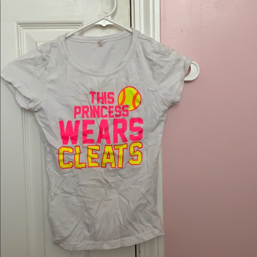 Girls softball T-shirt